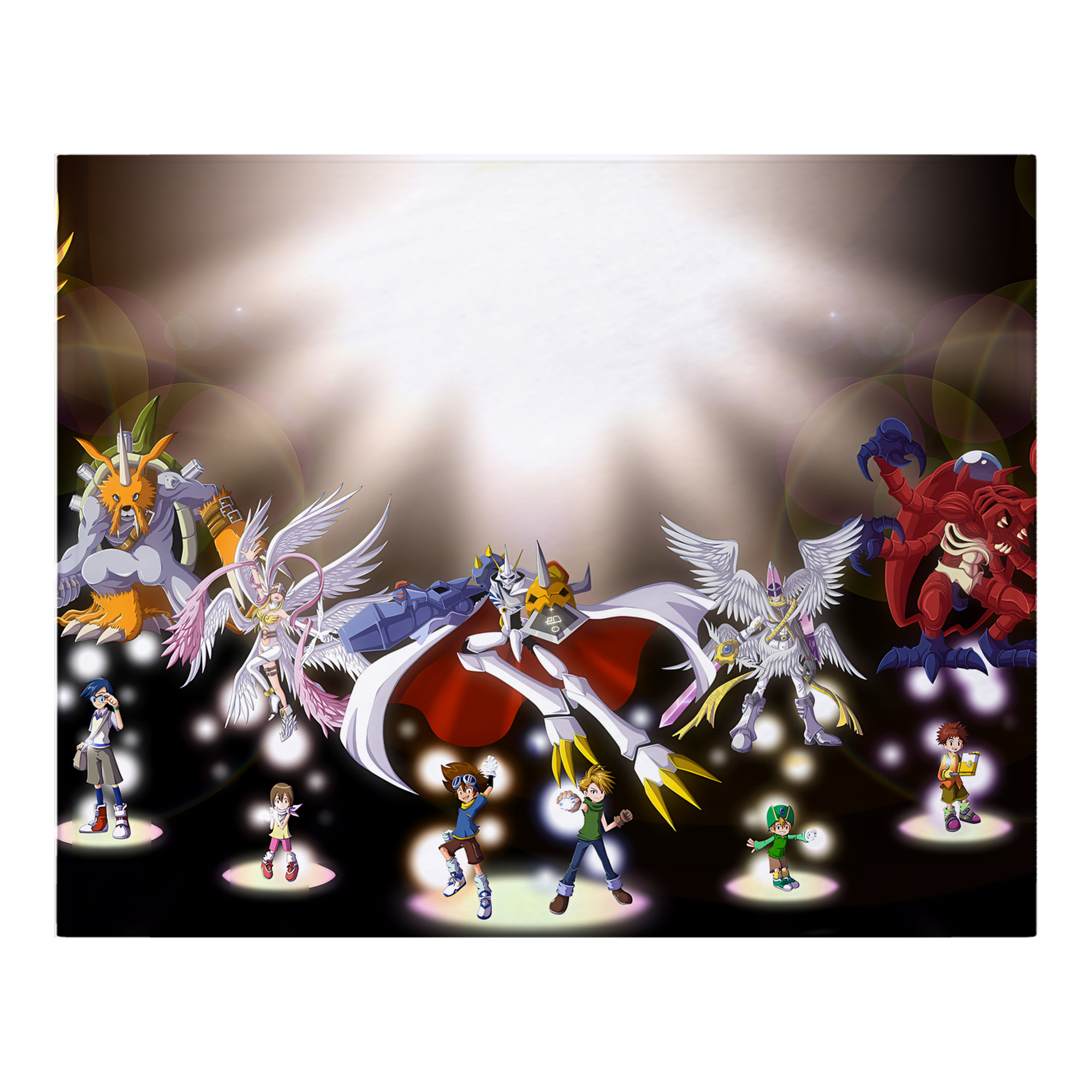 （画像用） Digimon デジタルモンスター/デジモン フランネルブランケット・多サイズ対応（横型）