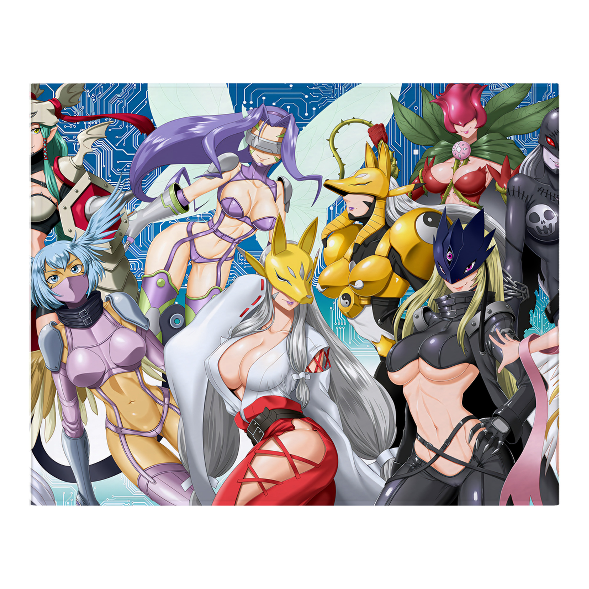 （画像用） Digimon デジタルモンスター/デジモン フランネルブランケット・多サイズ対応（横型）