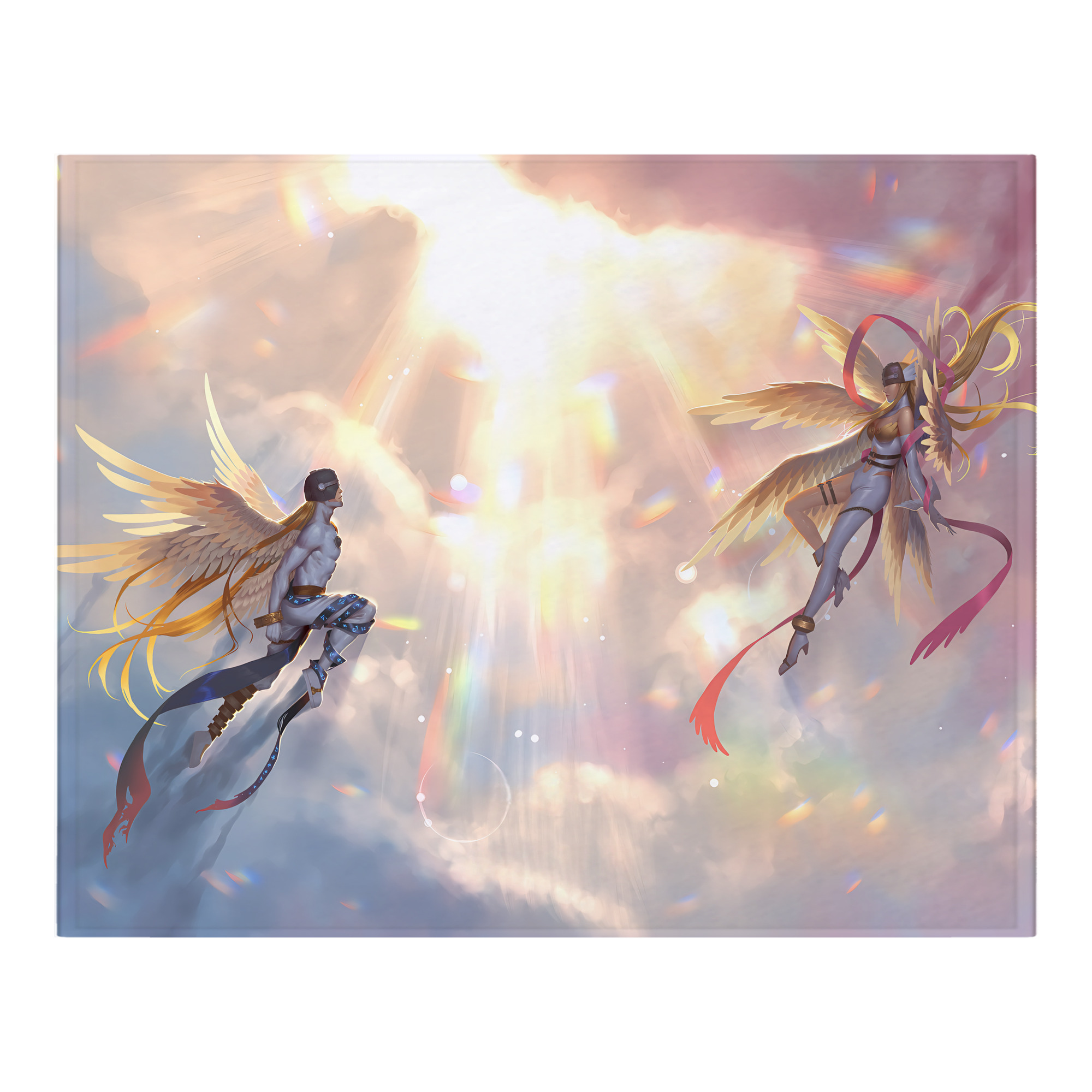 （画像用） Digimon デジタルモンスター/デジモン フランネルブランケット・多サイズ対応（横型）