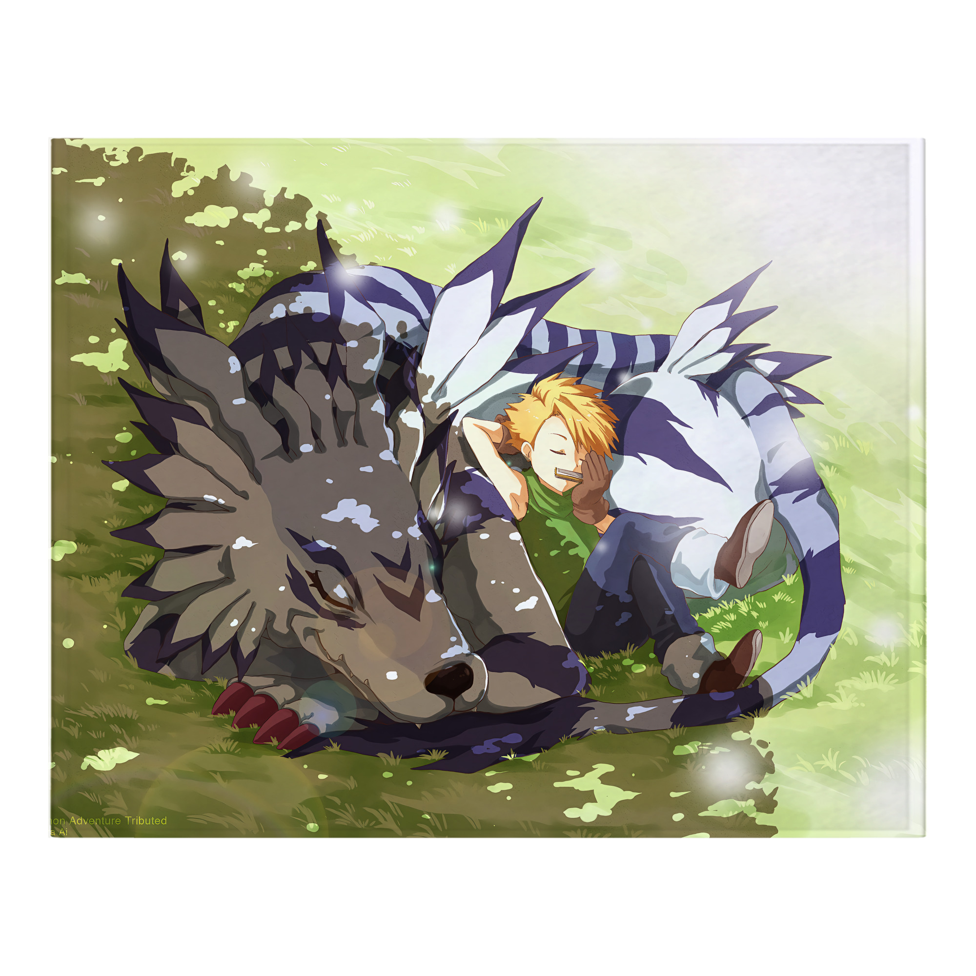 （画像用） Digimon デジタルモンスター/デジモン フランネルブランケット・多サイズ対応（横型）