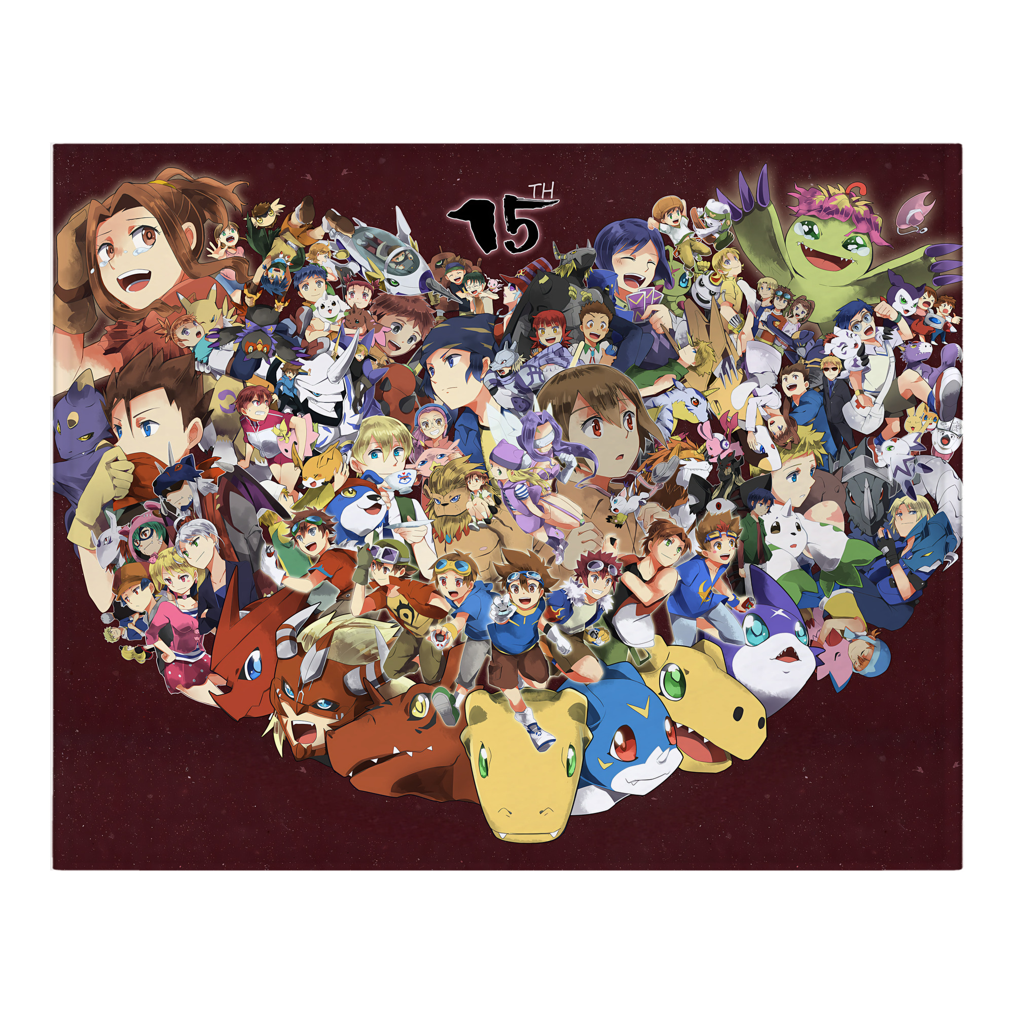 （画像用） Digimon デジタルモンスター/デジモン フランネルブランケット・多サイズ対応（横型）