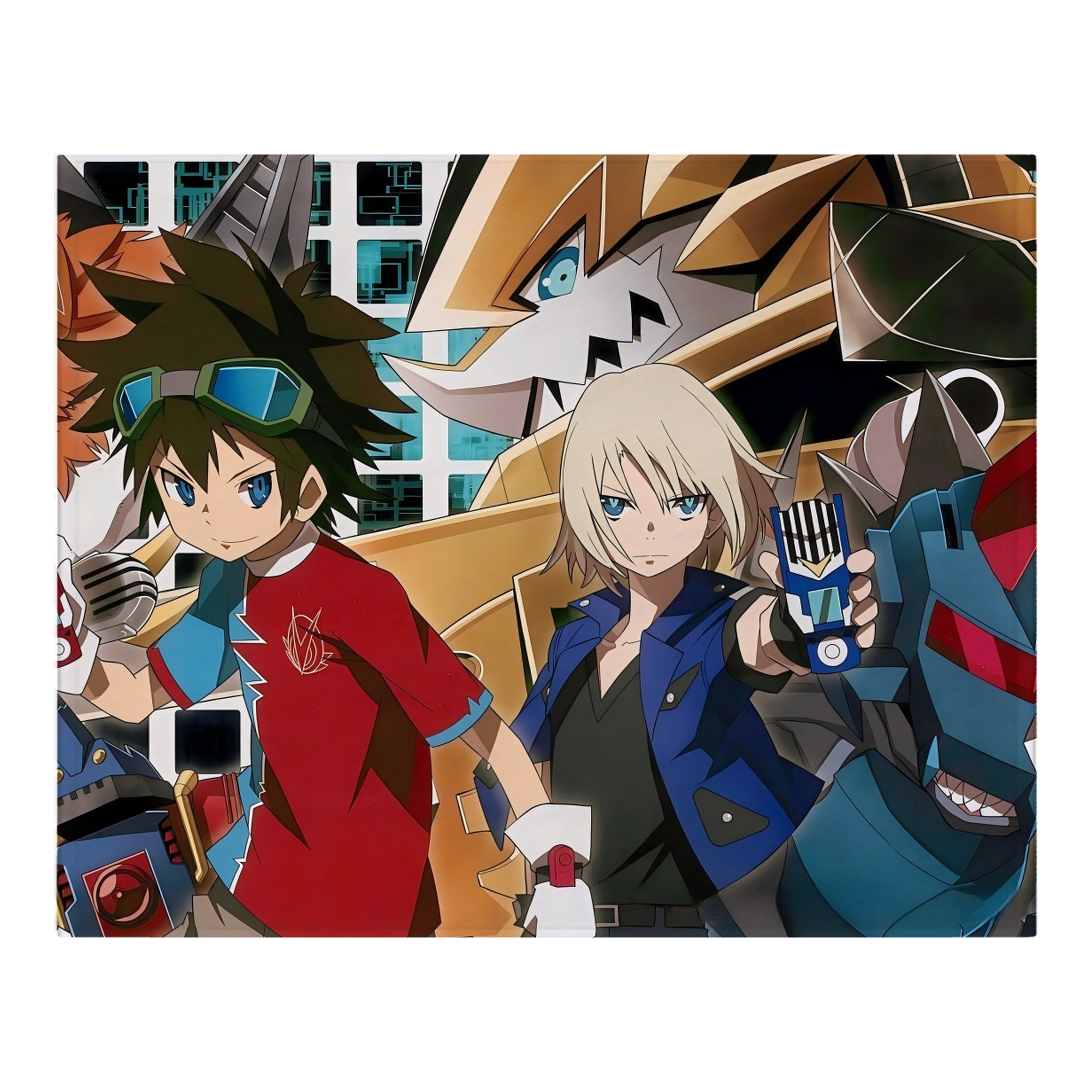 （画像用） Digimon デジタルモンスター/デジモン フランネルブランケット・多サイズ対応（横型）
