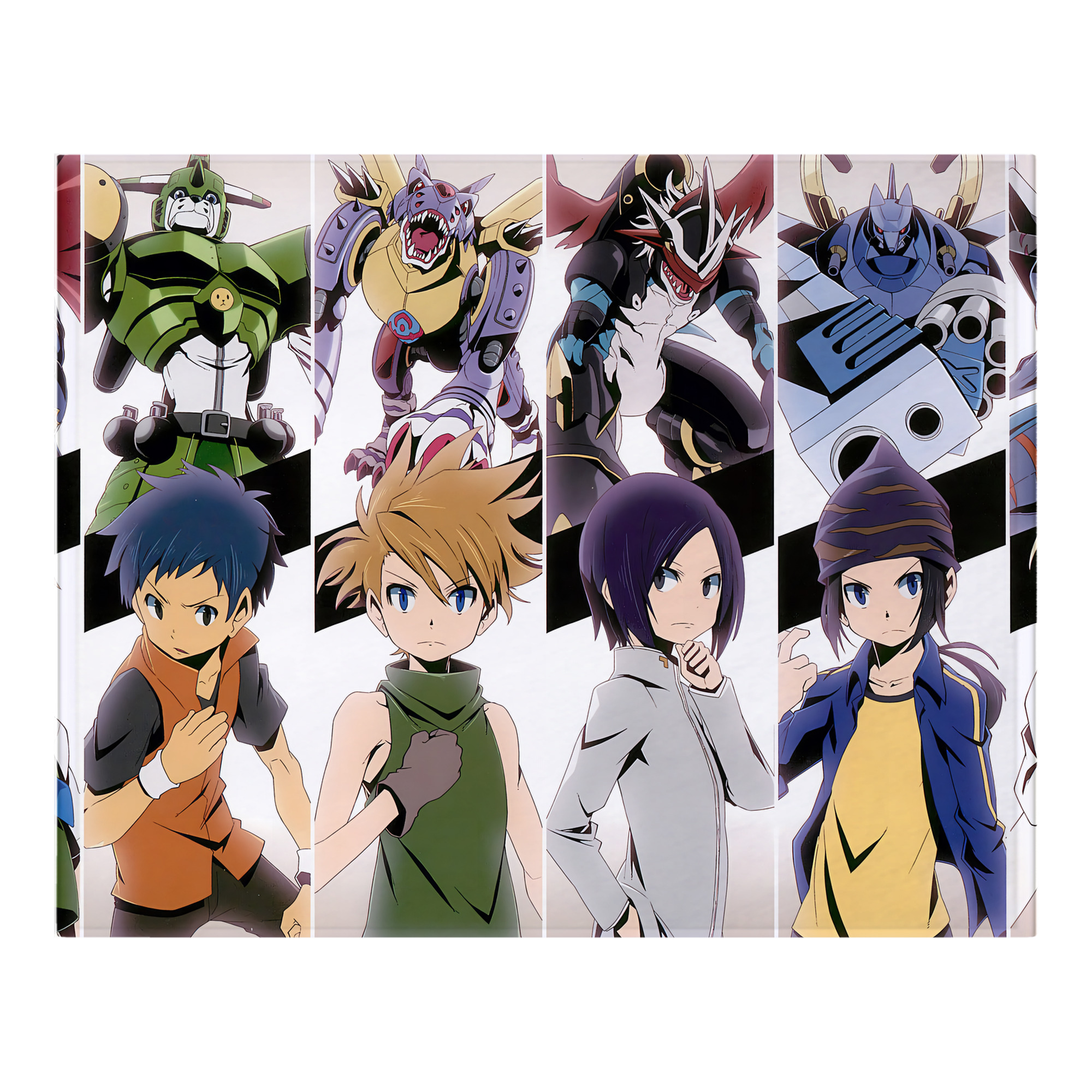 （画像用） Digimon デジタルモンスター/デジモン フランネルブランケット・多サイズ対応（横型）