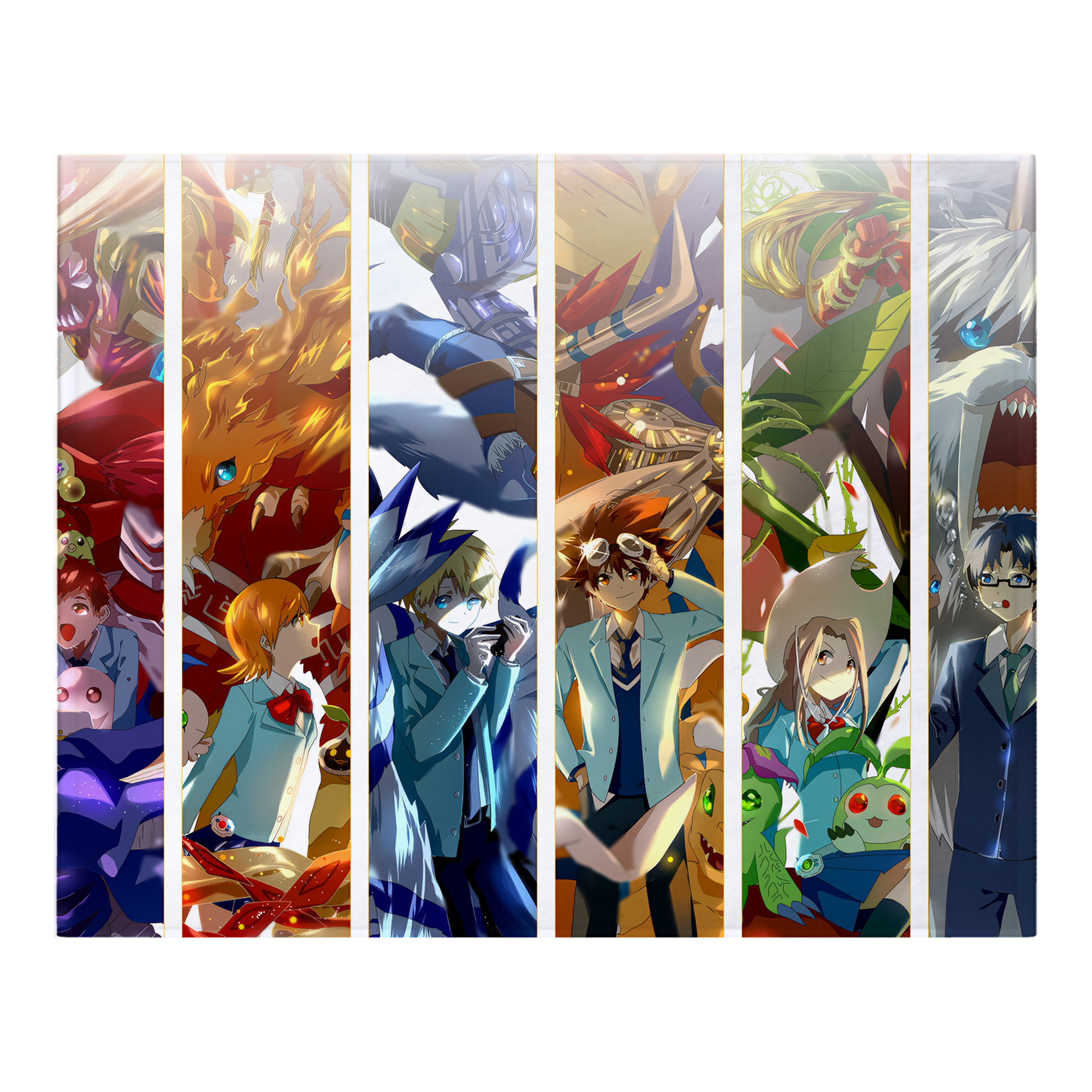 （画像用） Digimon デジタルモンスター/デジモン フランネルブランケット・多サイズ対応（横型）