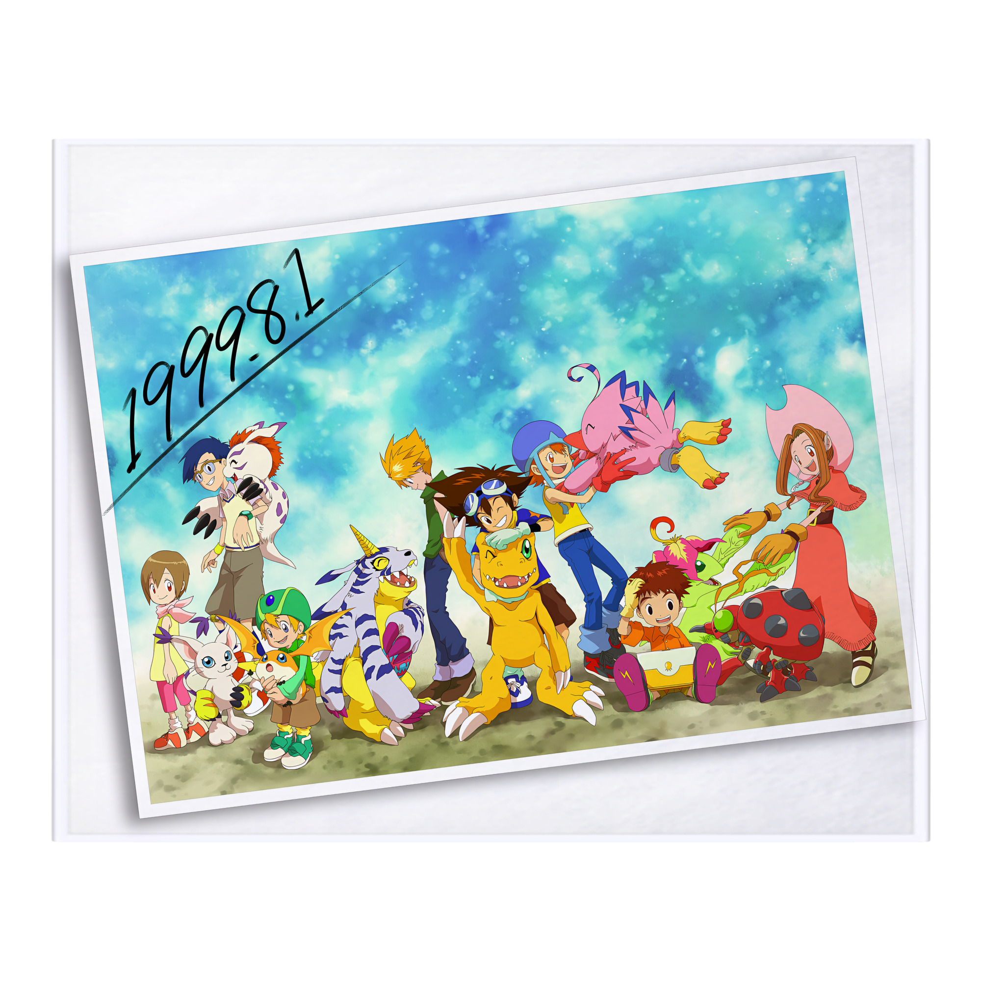 （画像用） Digimon デジタルモンスター/デジモン フランネルブランケット・多サイズ対応（横型）