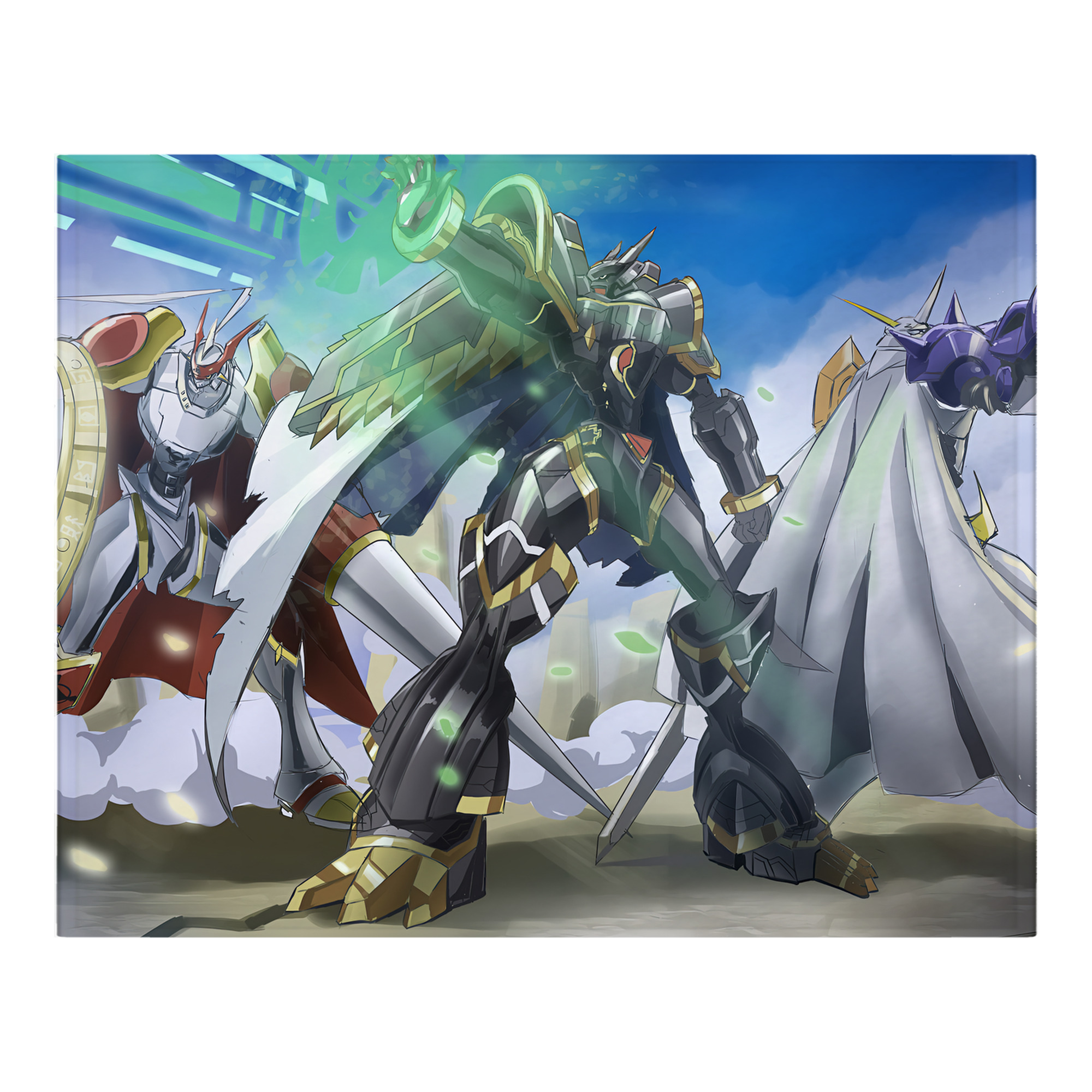 （画像用） Digimon デジタルモンスター/デジモン フランネルブランケット・多サイズ対応（横型）
