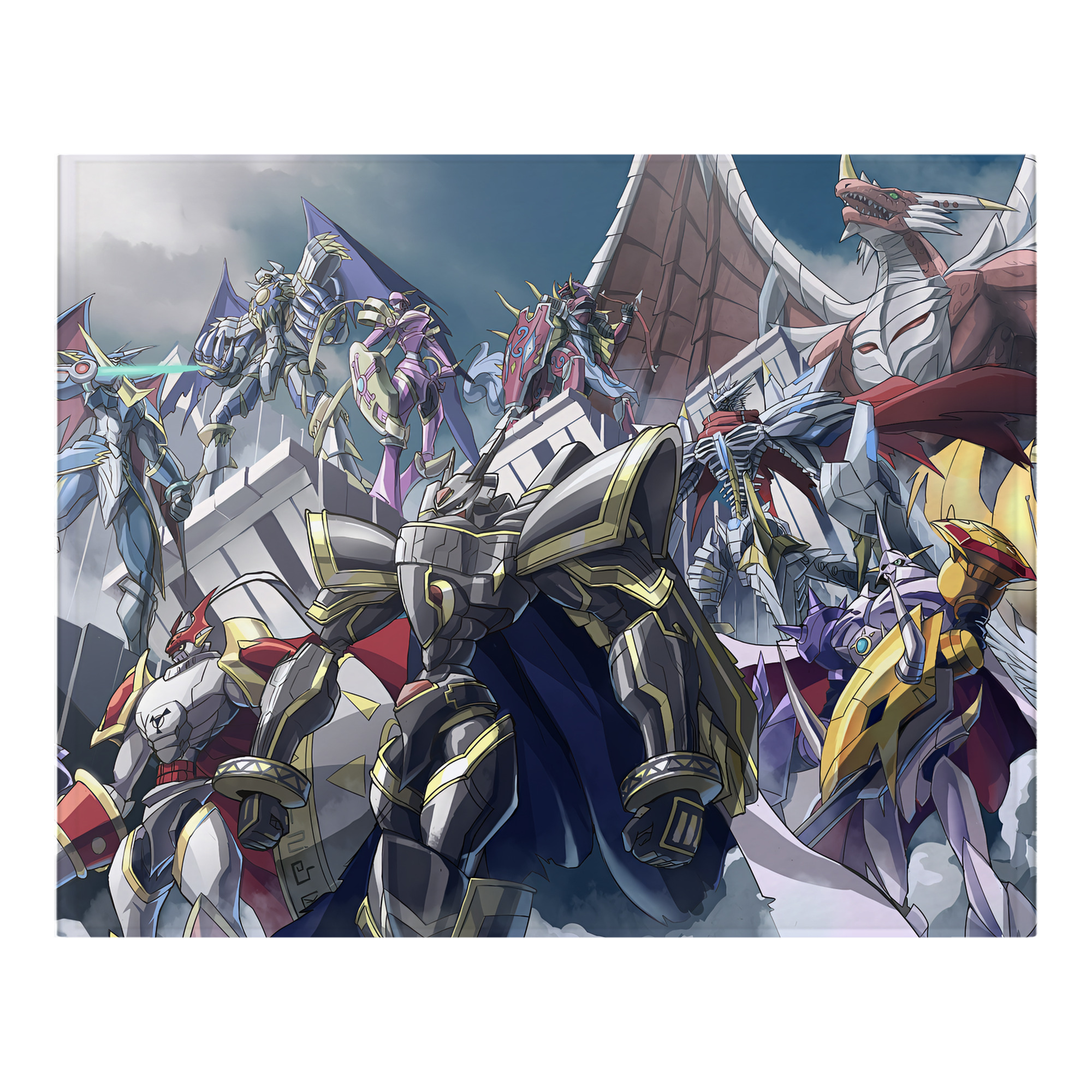 （画像用） Digimon デジタルモンスター/デジモン フランネルブランケット・多サイズ対応（横型）