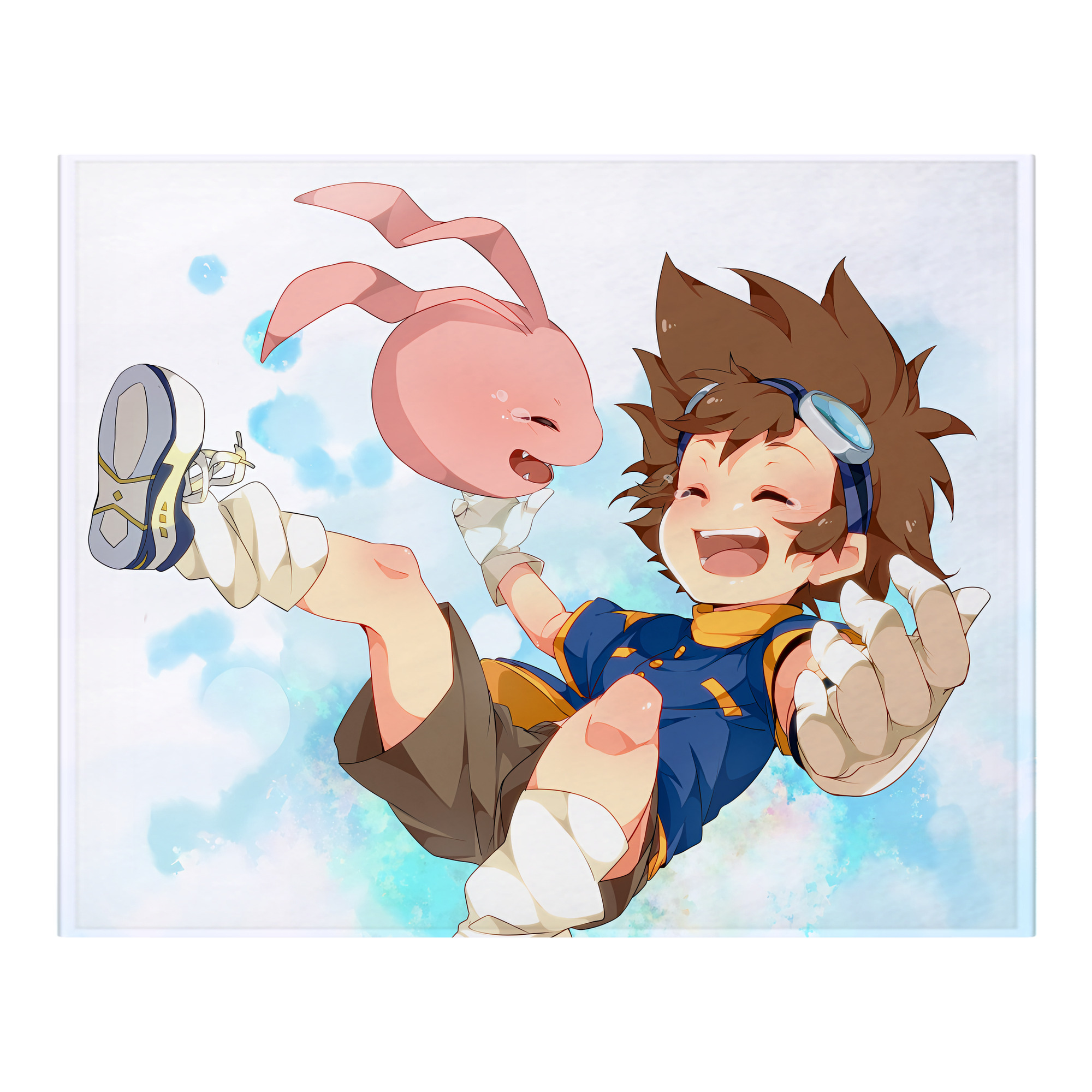 （画像用） Digimon デジタルモンスター/デジモン フランネルブランケット・多サイズ対応（横型）