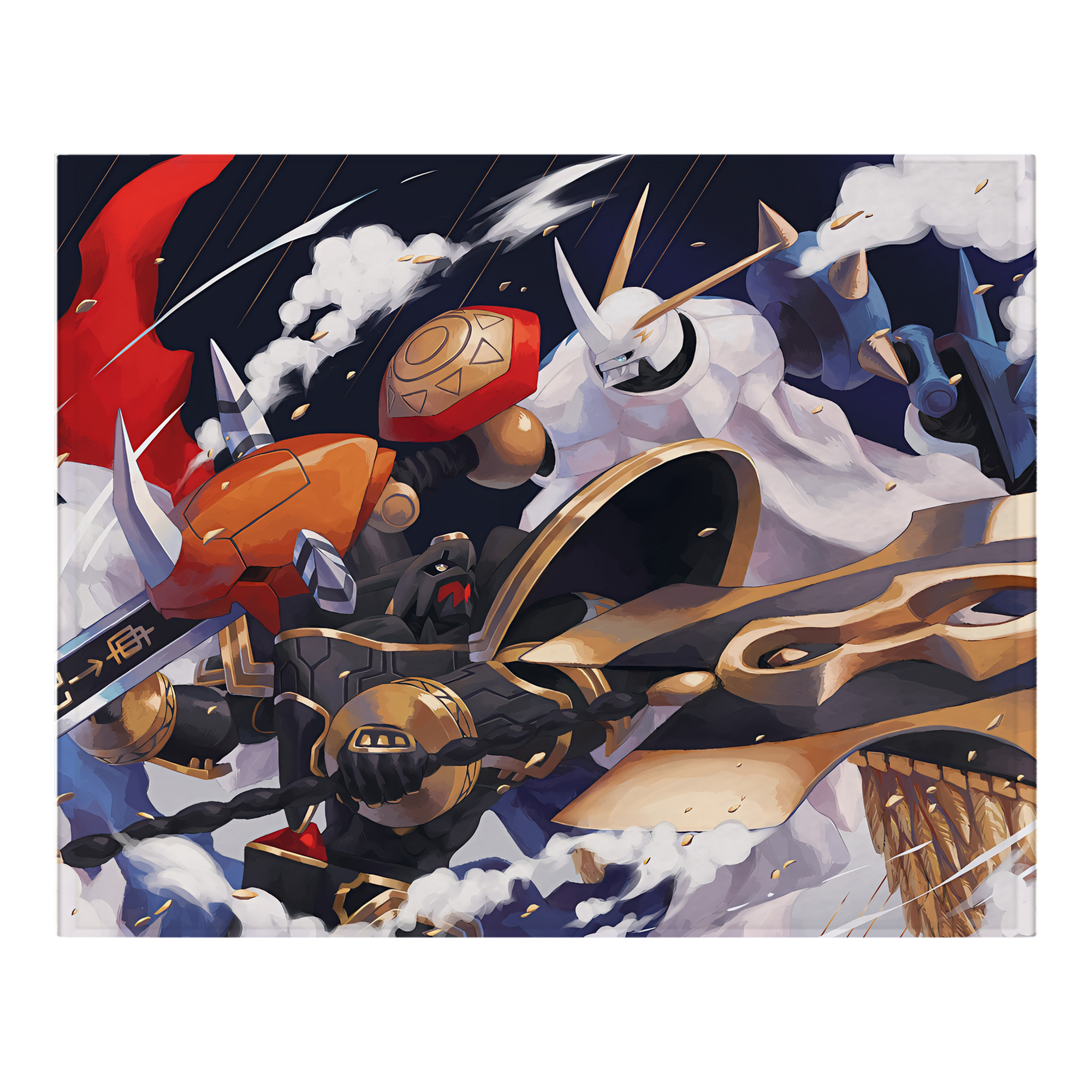 （画像用） Digimon デジタルモンスター/デジモン フランネルブランケット・多サイズ対応（横型）