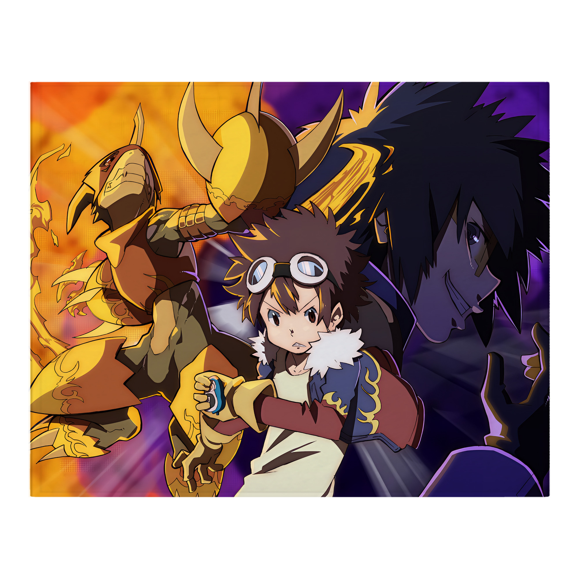 （画像用） Digimon デジタルモンスター/デジモン フランネルブランケット・多サイズ対応（横型）