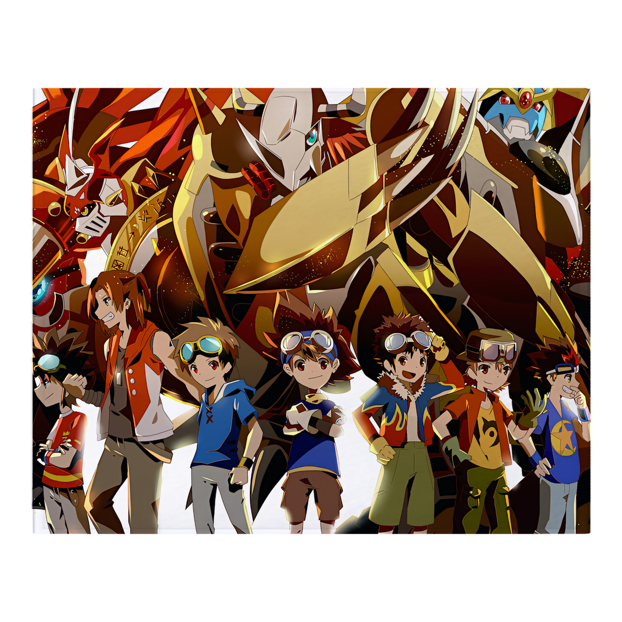 （画像用） Digimon デジタルモンスター/デジモン フランネルブランケット・多サイズ対応（横型）