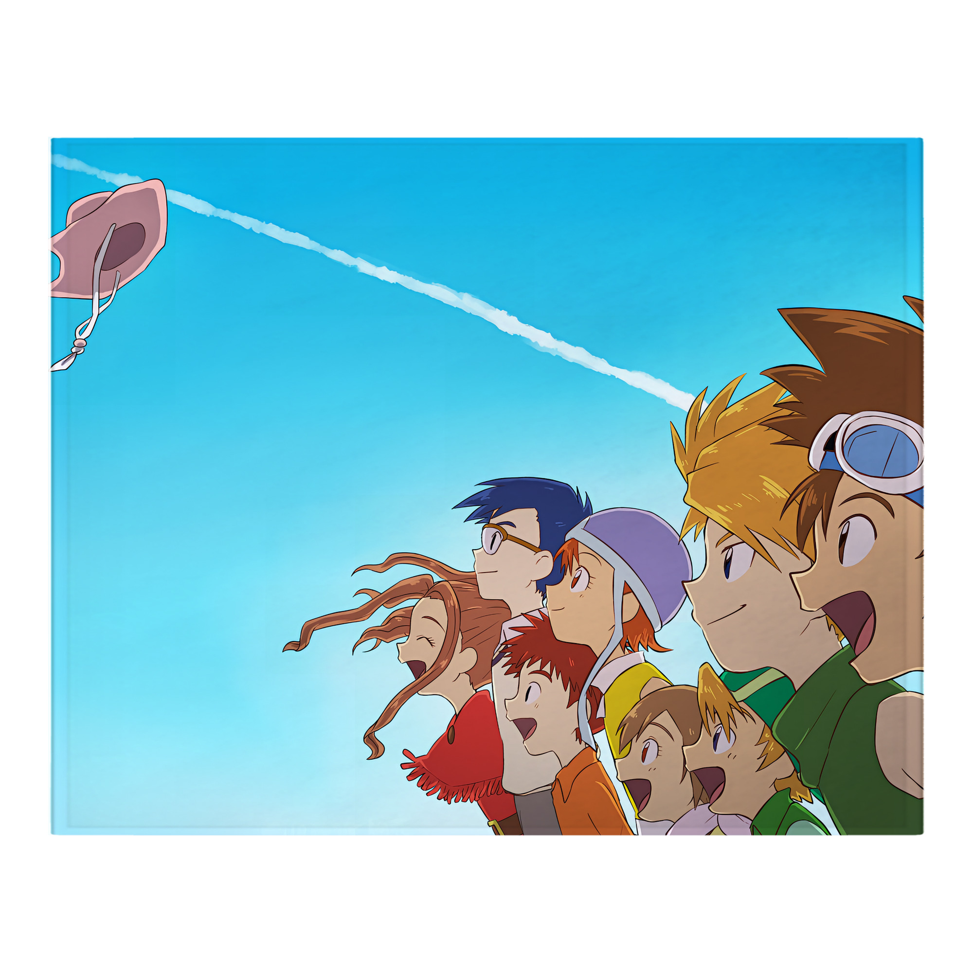 （画像用） Digimon デジタルモンスター/デジモン フランネルブランケット・多サイズ対応（横型）