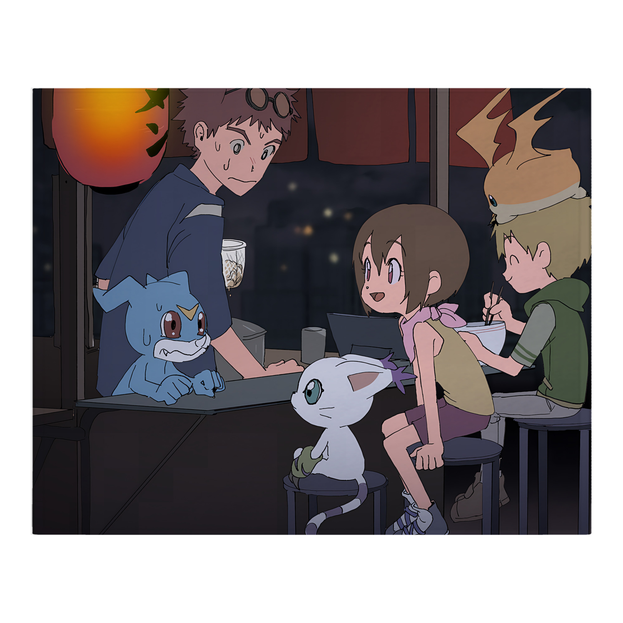 （画像用） Digimon デジタルモンスター/デジモン フランネルブランケット・多サイズ対応（横型）