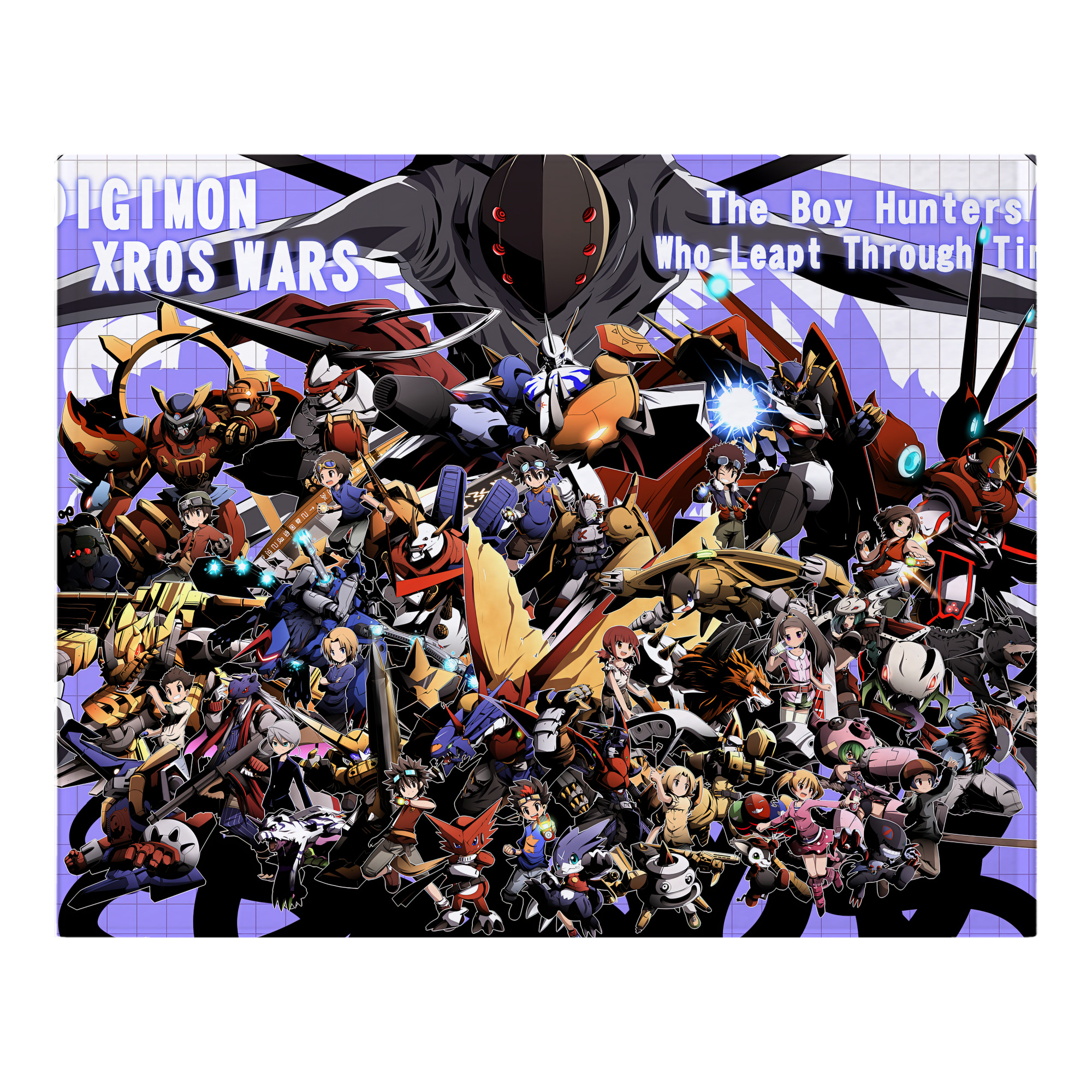 （画像用） Digimon デジタルモンスター/デジモン フランネルブランケット・多サイズ対応（横型）