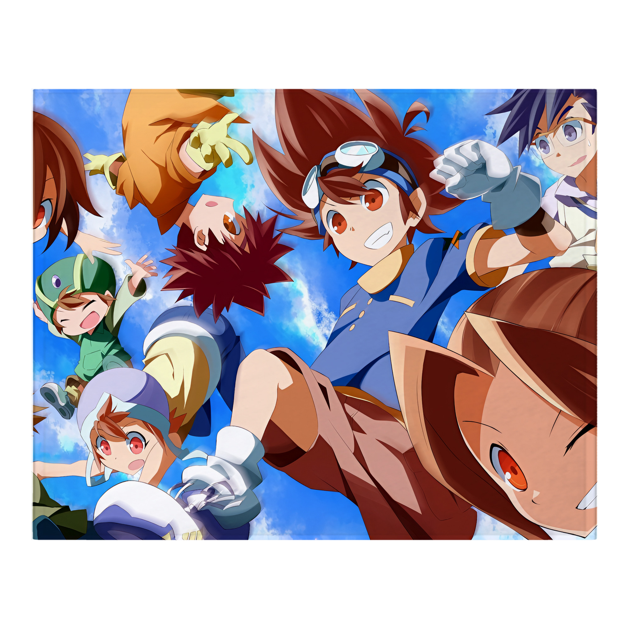 （画像用） Digimon デジタルモンスター/デジモン フランネルブランケット・多サイズ対応（横型）
