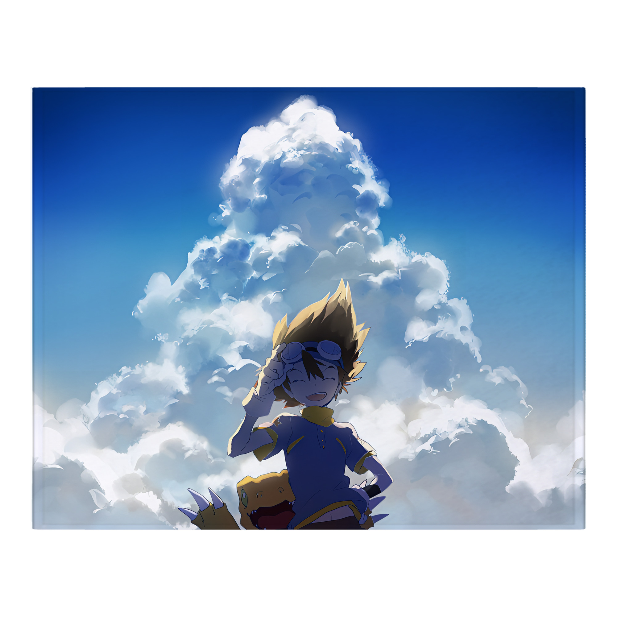 （画像用） Digimon デジタルモンスター/デジモン フランネルブランケット・多サイズ対応（横型）