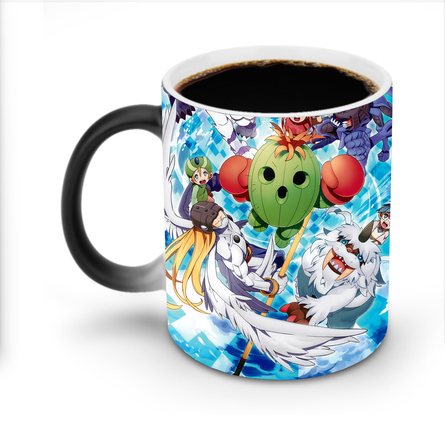 （画像用） Digimon デジタルモンスター/デジモン 温度変色マグカップ