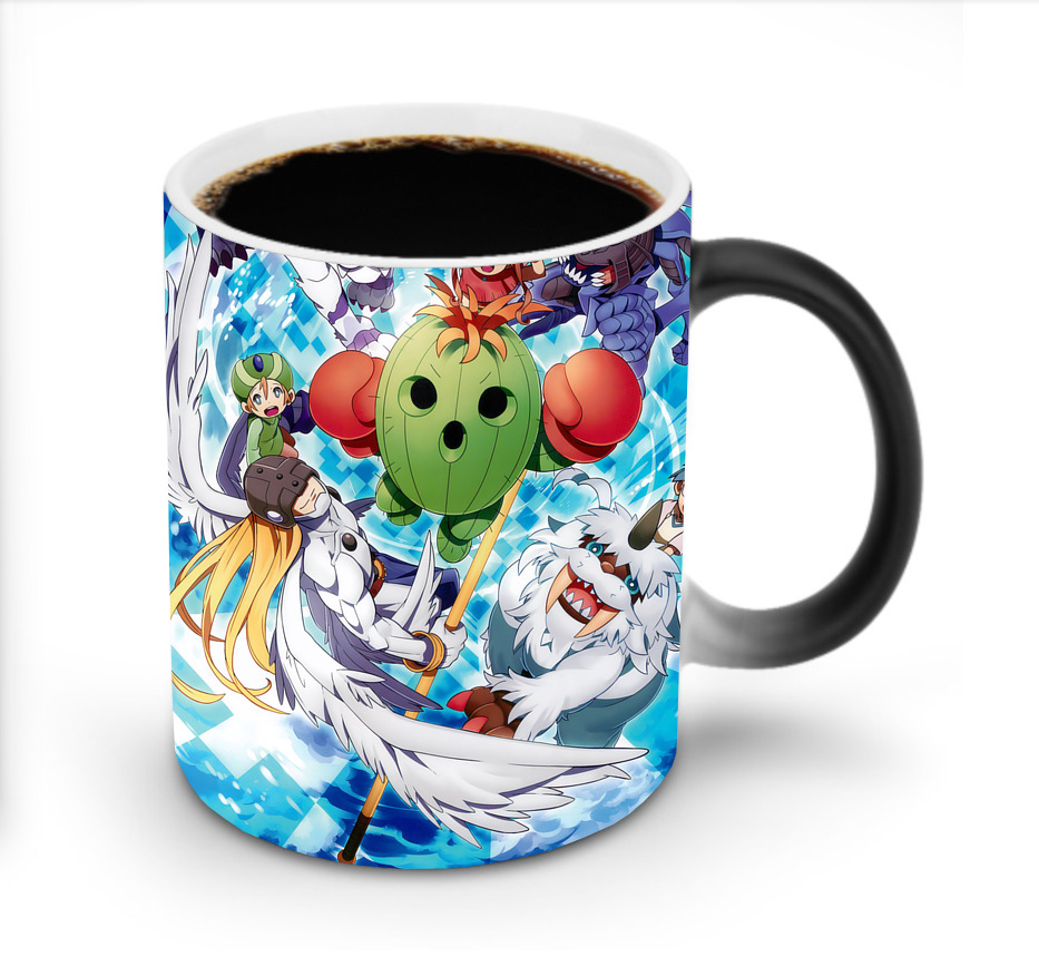 （画像用） Digimon デジタルモンスター/デジモン 温度変色マグカップ