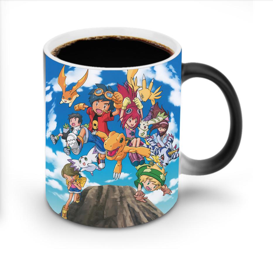（画像用） Digimon デジタルモンスター/デジモン 温度変色マグカップ