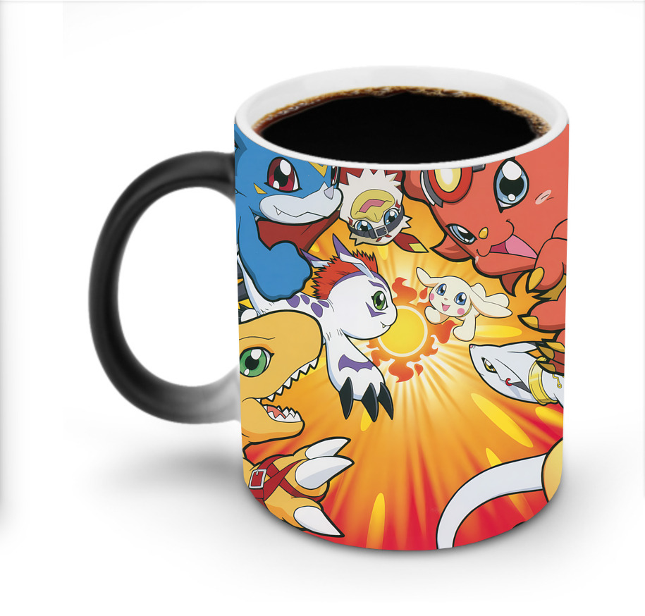 （画像用） Digimon デジタルモンスター/デジモン 温度変色マグカップ