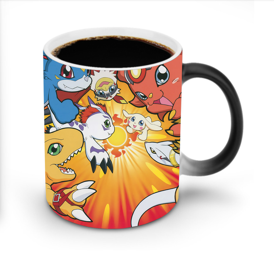 （画像用） Digimon デジタルモンスター/デジモン 温度変色マグカップ