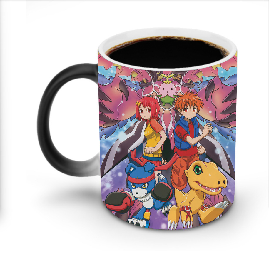 （画像用） Digimon デジタルモンスター/デジモン 温度変色マグカップ