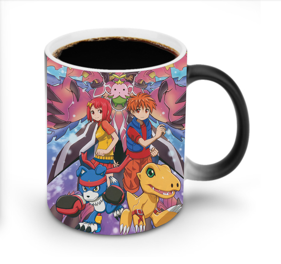 （画像用） Digimon デジタルモンスター/デジモン 温度変色マグカップ