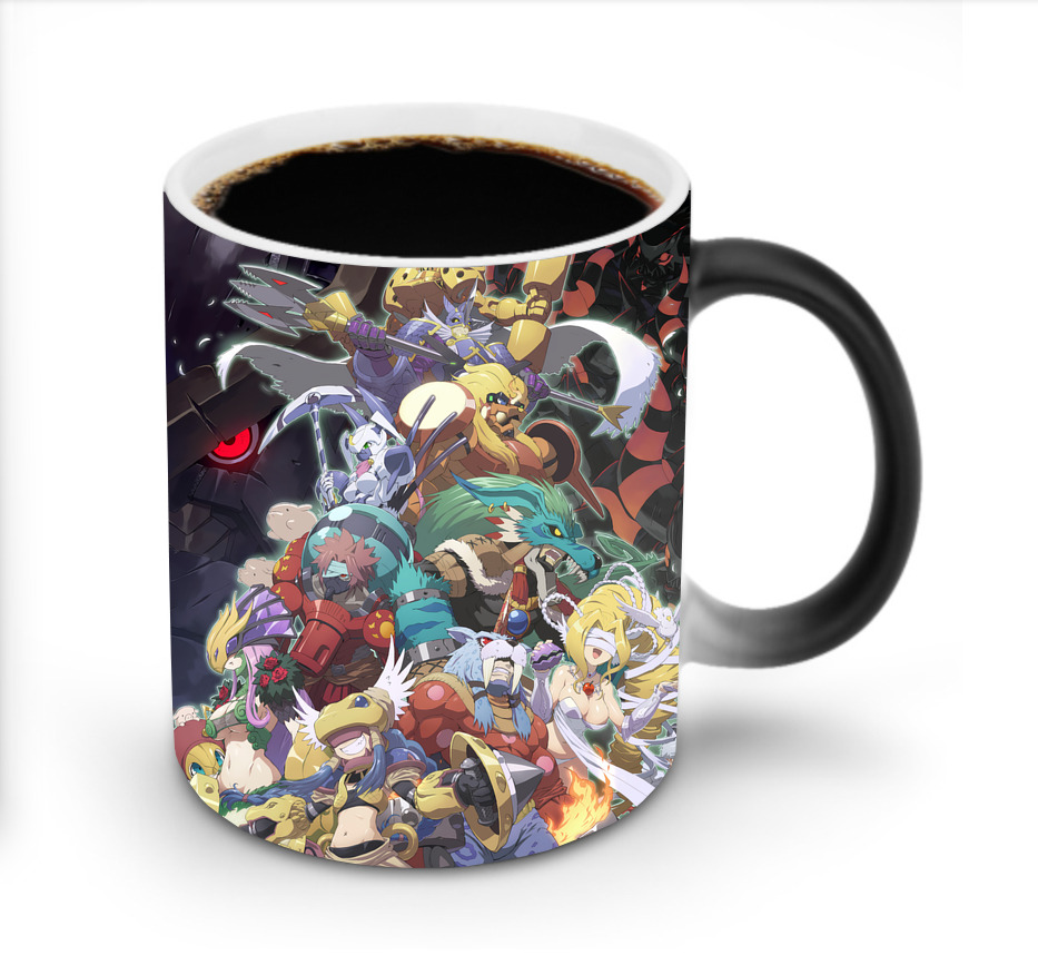 （画像用） Digimon デジタルモンスター/デジモン 温度変色マグカップ