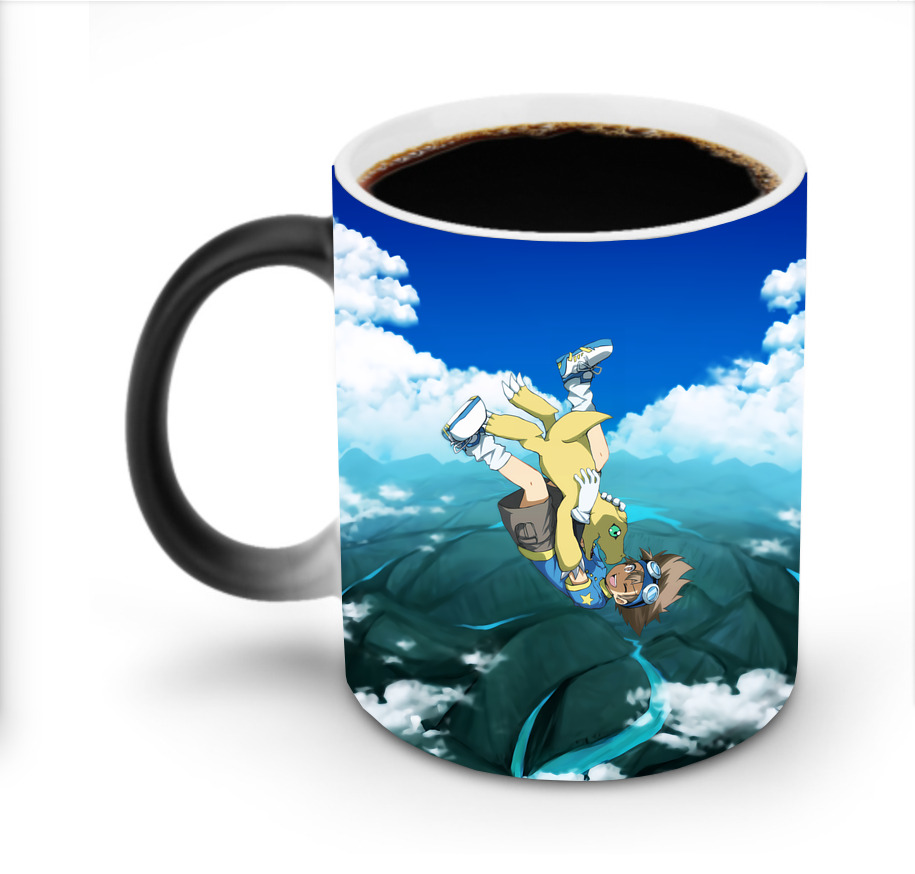 （画像用） Digimon デジタルモンスター/デジモン 温度変色マグカップ