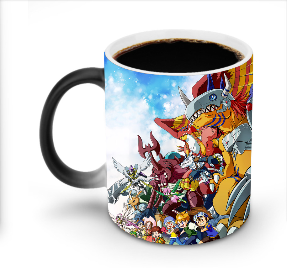 （画像用） Digimon デジタルモンスター/デジモン 温度変色マグカップ