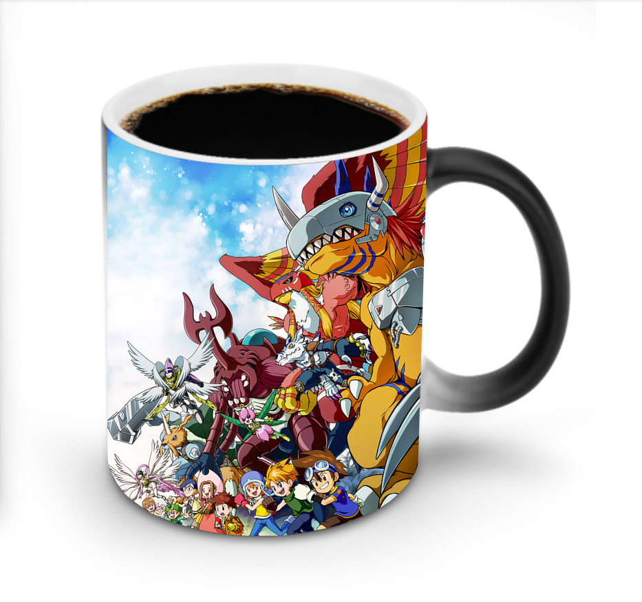 （画像用） Digimon デジタルモンスター/デジモン 温度変色マグカップ