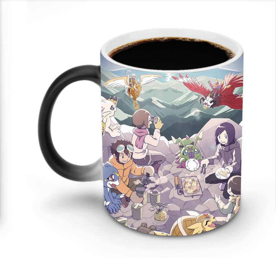 （画像用） Digimon デジタルモンスター/デジモン 温度変色マグカップ