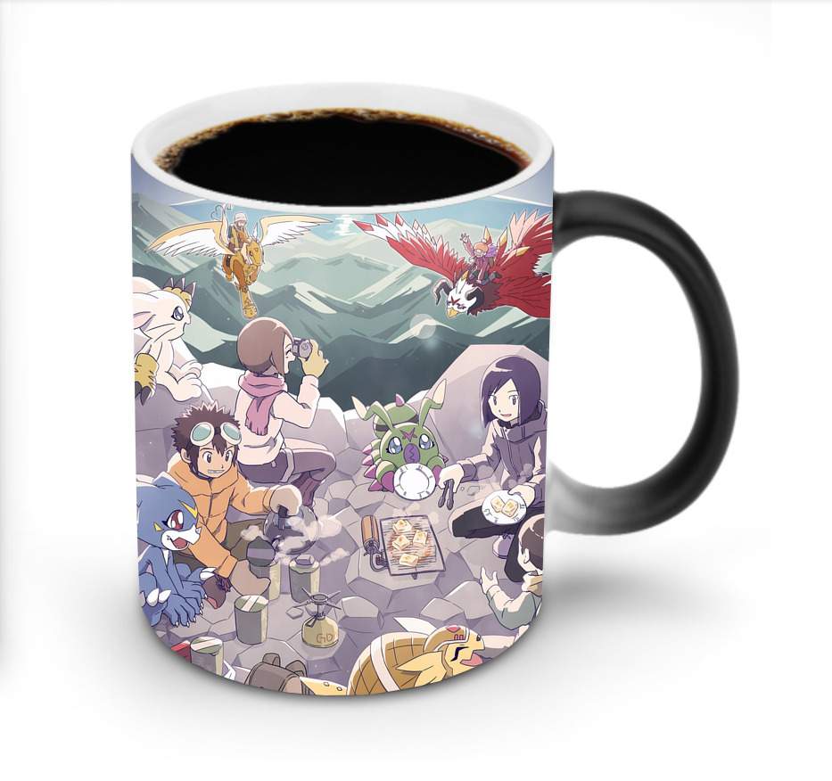 （画像用） Digimon デジタルモンスター/デジモン 温度変色マグカップ
