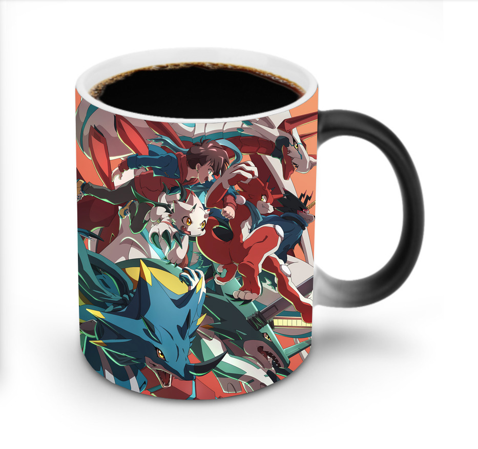 （画像用） Digimon デジタルモンスター/デジモン 温度変色マグカップ