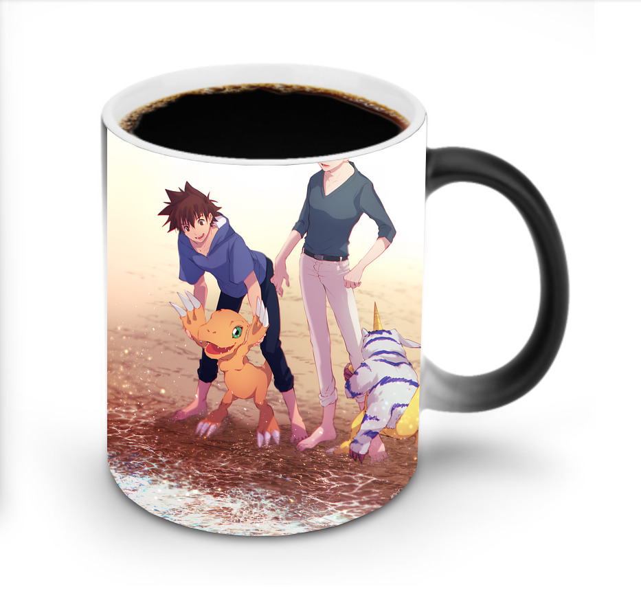 （画像用） Digimon デジタルモンスター/デジモン 温度変色マグカップ