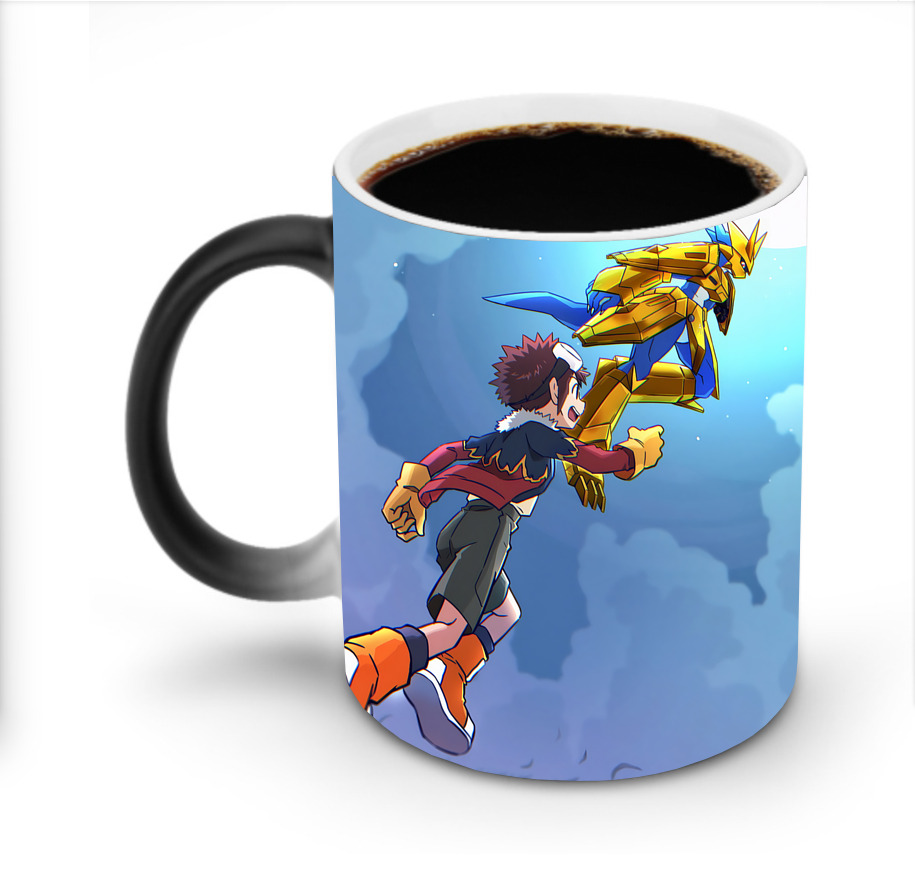 （画像用） Digimon デジタルモンスター/デジモン 温度変色マグカップ