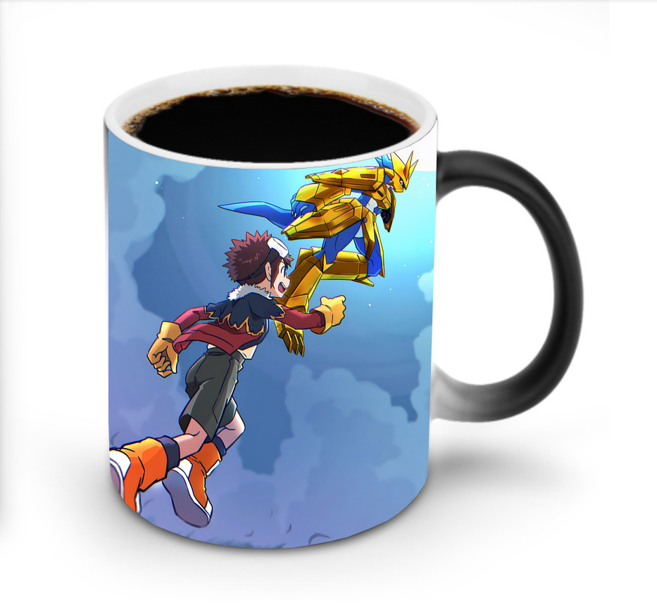 （画像用） Digimon デジタルモンスター/デジモン 温度変色マグカップ