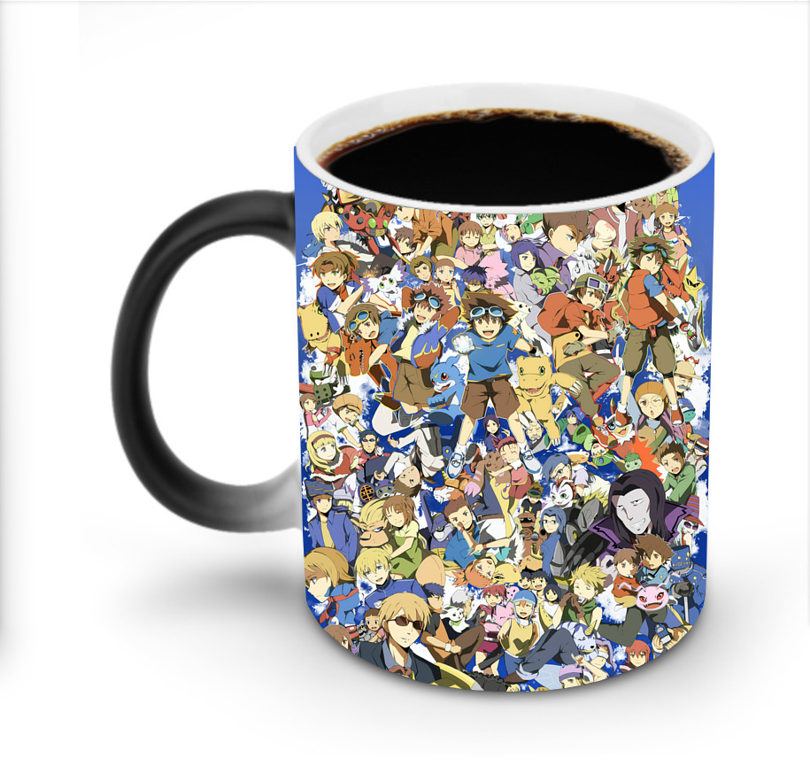 （画像用） Digimon デジタルモンスター/デジモン 温度変色マグカップ