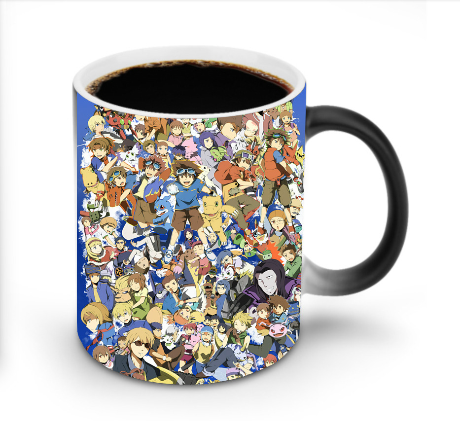 （画像用） Digimon デジタルモンスター/デジモン 温度変色マグカップ
