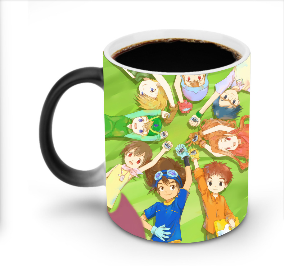 （画像用） Digimon デジタルモンスター/デジモン 温度変色マグカップ
