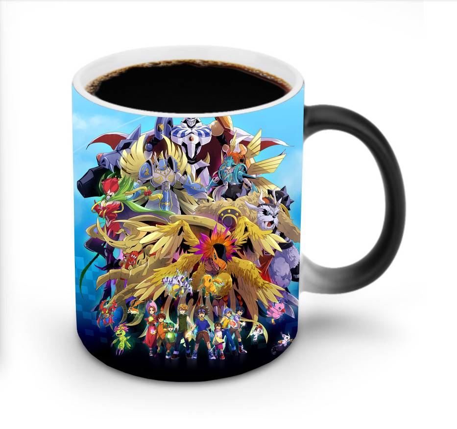 （画像用） Digimon デジタルモンスター/デジモン 温度変色マグカップ