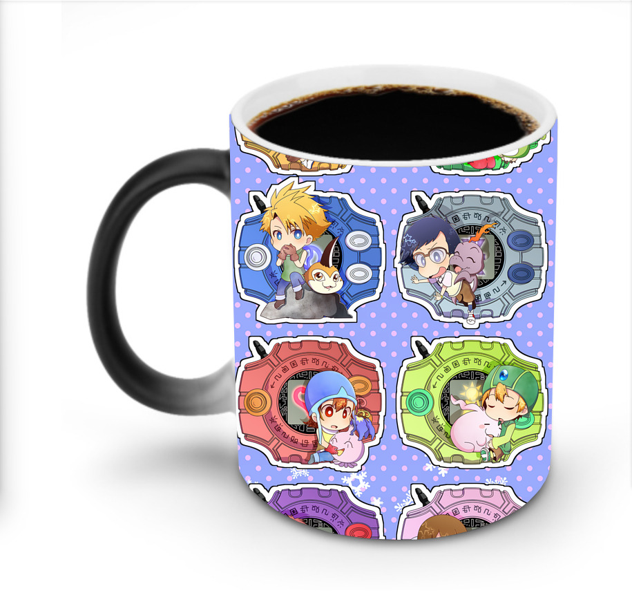 （画像用） Digimon デジタルモンスター/デジモン 温度変色マグカップ