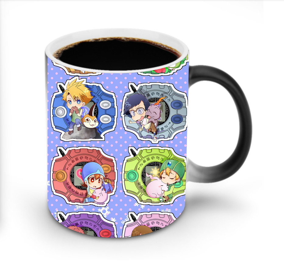 （画像用） Digimon デジタルモンスター/デジモン 温度変色マグカップ