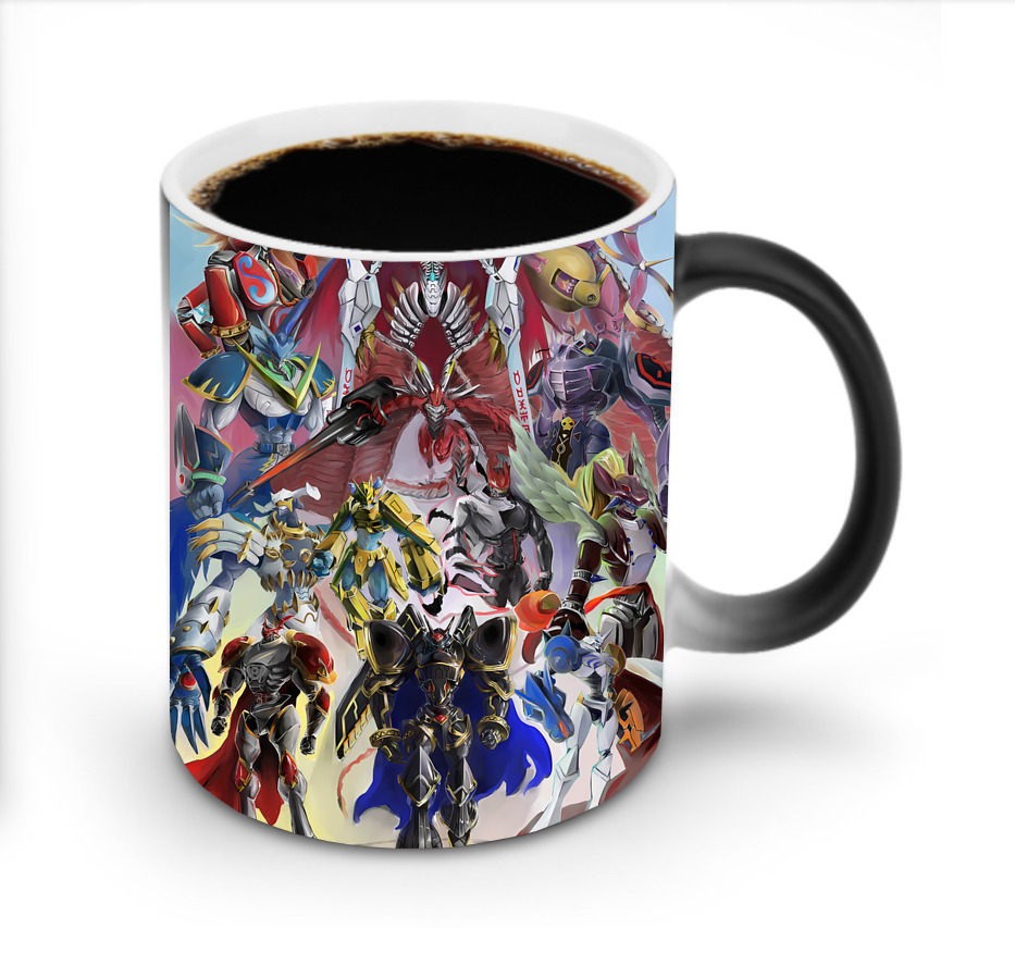 （画像用） Digimon デジタルモンスター/デジモン 温度変色マグカップ