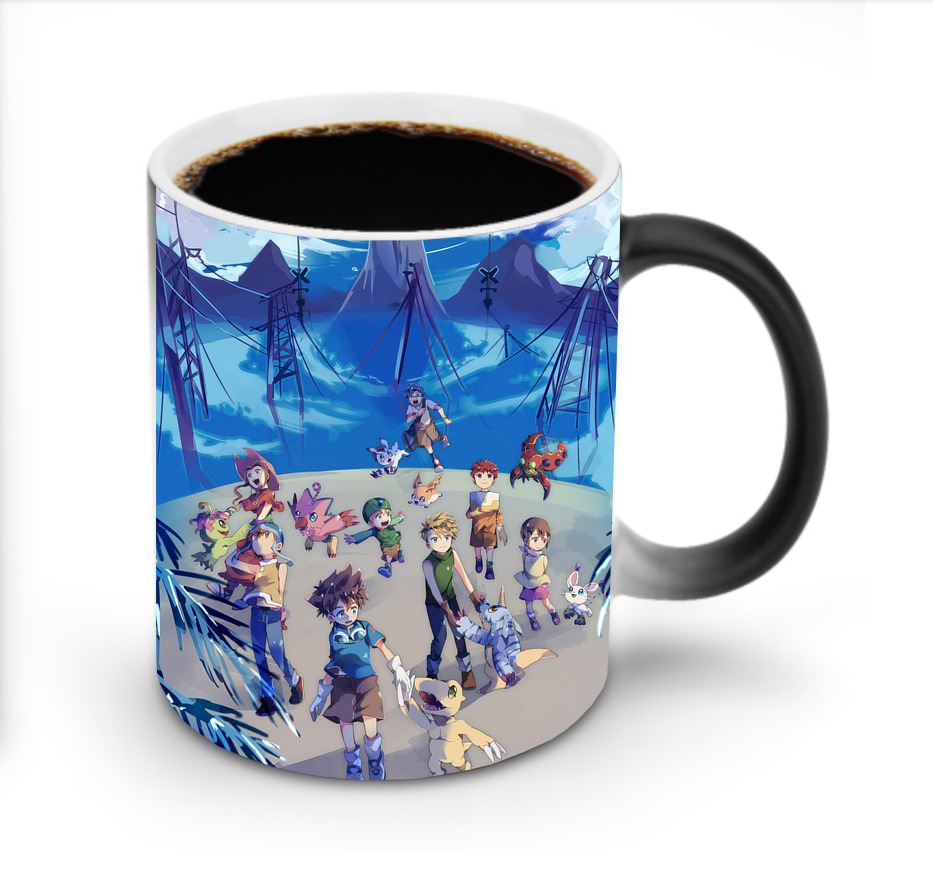 （画像用） Digimon デジタルモンスター/デジモン 温度変色マグカップ