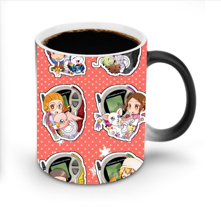 （画像用） Digimon デジタルモンスター/デジモン 温度変色マグカップ