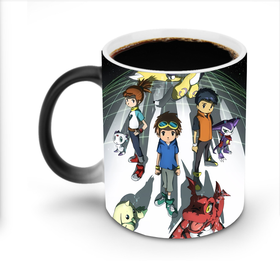 （画像用） Digimon デジタルモンスター/デジモン 温度変色マグカップ