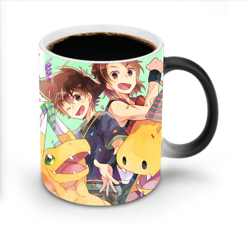 （画像用） Digimon デジタルモンスター/デジモン 温度変色マグカップ