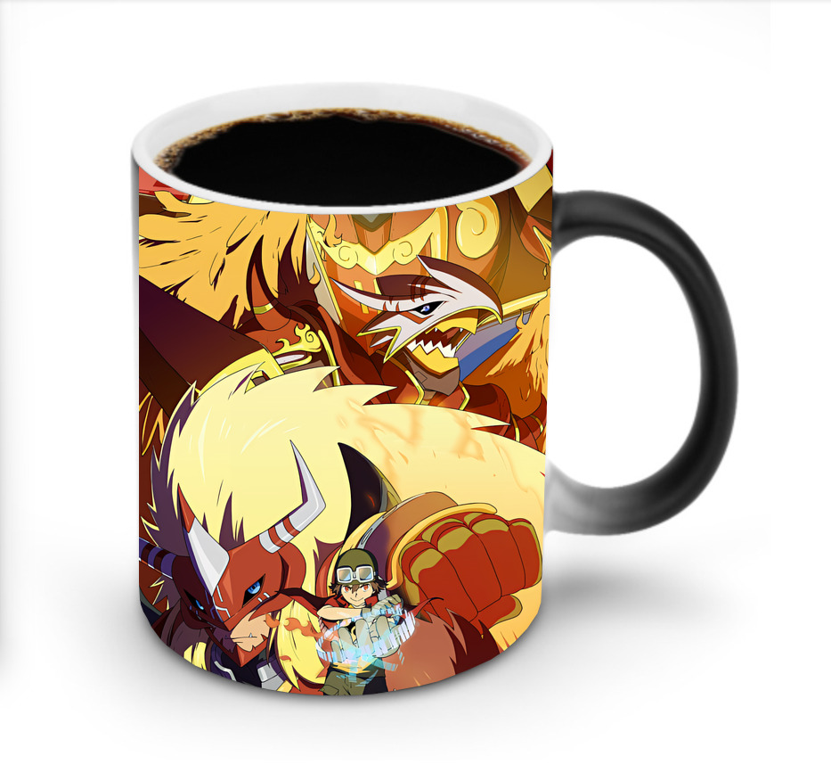 （画像用） Digimon デジタルモンスター/デジモン 温度変色マグカップ