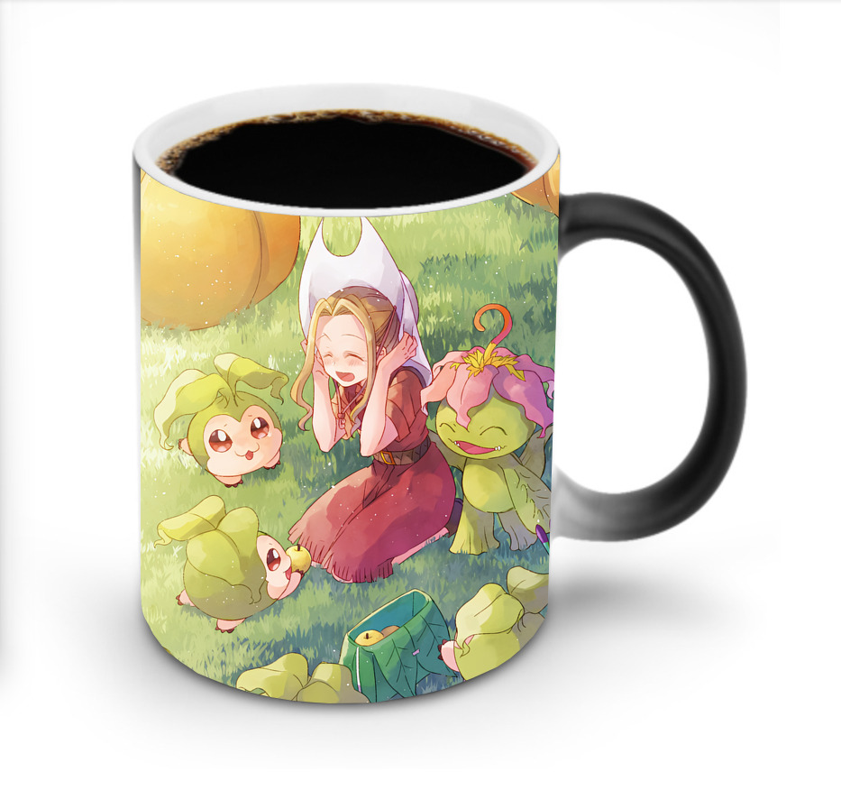 （画像用） Digimon デジタルモンスター/デジモン 温度変色マグカップ